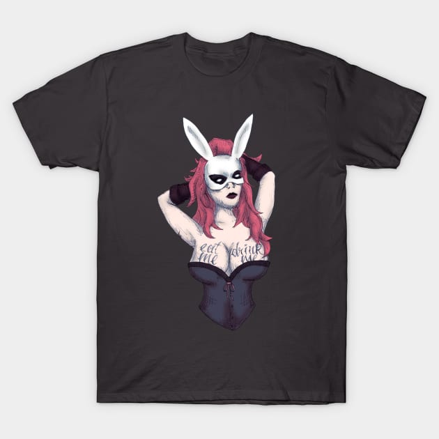 Red Alice T-Shirt by LVBart